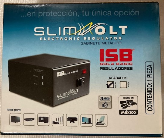 regulador de voltaje slim volt