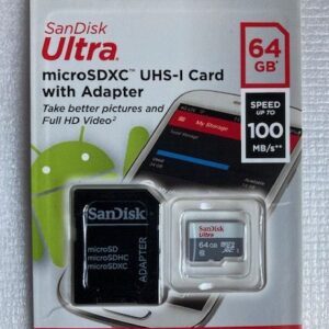 memoria microSD sandDisk 64GB