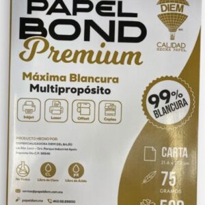 hojas tamaño carta blancas